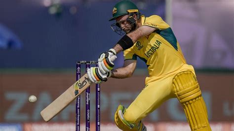 Australian cricketer Maxwell to miss World Cup match with a concussion after falling off golf cart